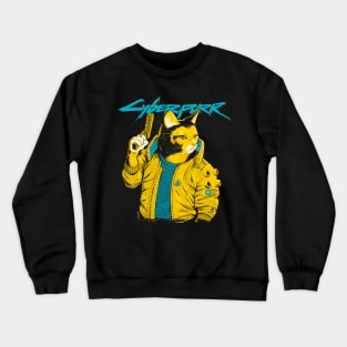 Cyberpurr Crewneck Sweatshirt